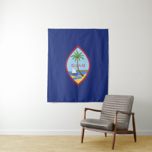 Guam flag tapestry