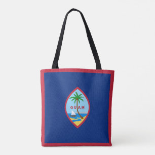 Guam Flag Tote Bag