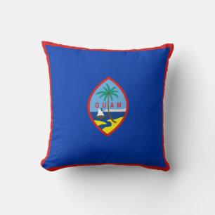 Guam Flag x Flag Pillow