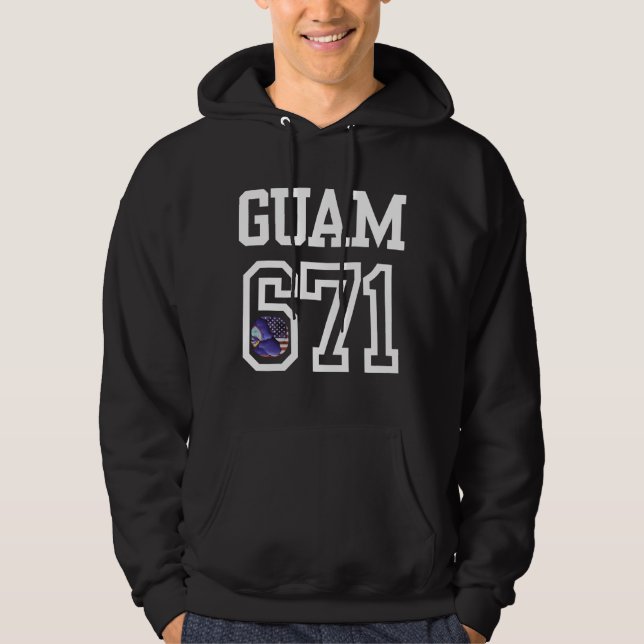 Guam Guahan Chamorro Men's  Hoodie (Front)