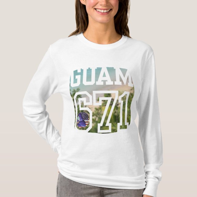 Guam Guahan Sweatshirt T-Shirt (Front)