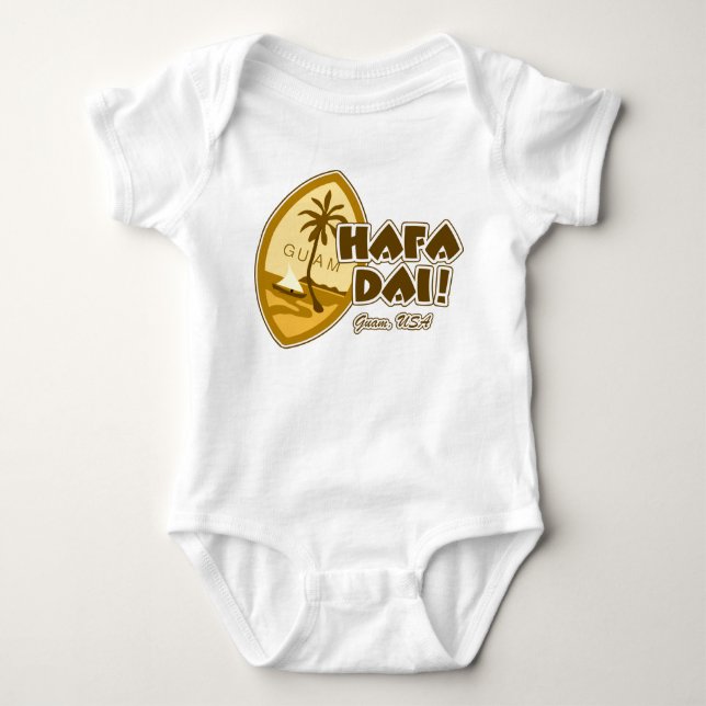 Guam Hafa Dai Baby Bodysuit (Front)