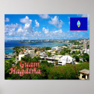 Guam - Hagåtña - Poster