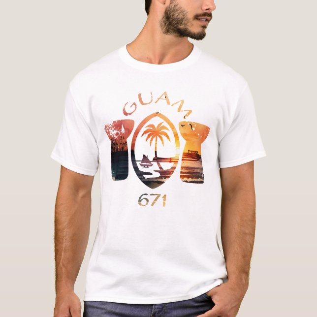 Guam Latte Stones T-Shirt (Front)