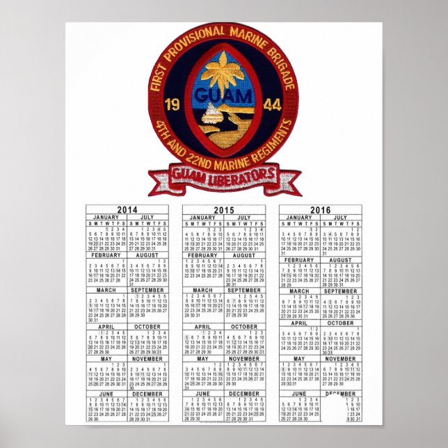 GUAM LIBERATORS POSTER (Front)