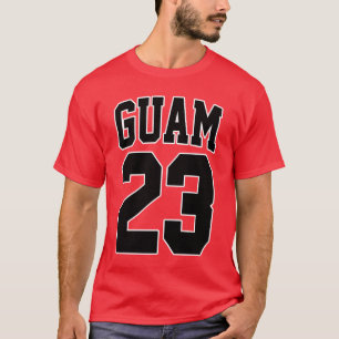 GUAM RUN 671 Basketball Superstar 23 T-Shirt