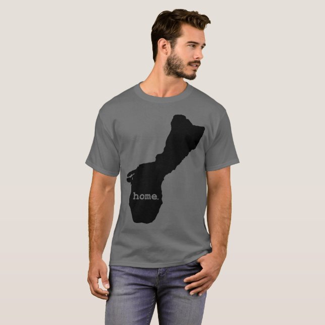 GUAM RUN 671 Home T-Shirt (Front Full)