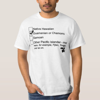 GUAM RUN 671 The Census - Black T-Shirt