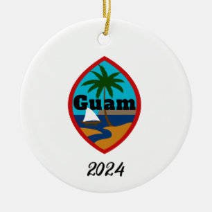 Guam Seal 2024 Ornament