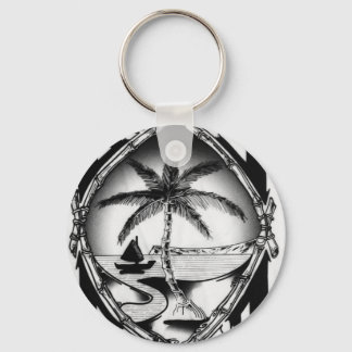 Guam seal clothing and accessories key ring