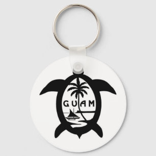 guam_seal (turtle) key chain