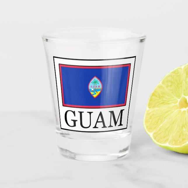 Guam Shot Glass (Front)