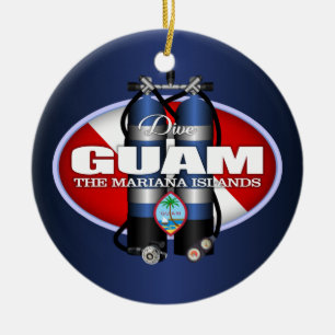Guam (ST) Ceramic Tree Decoration