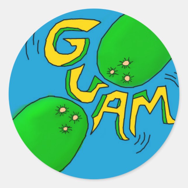Guam Sticker (Front)