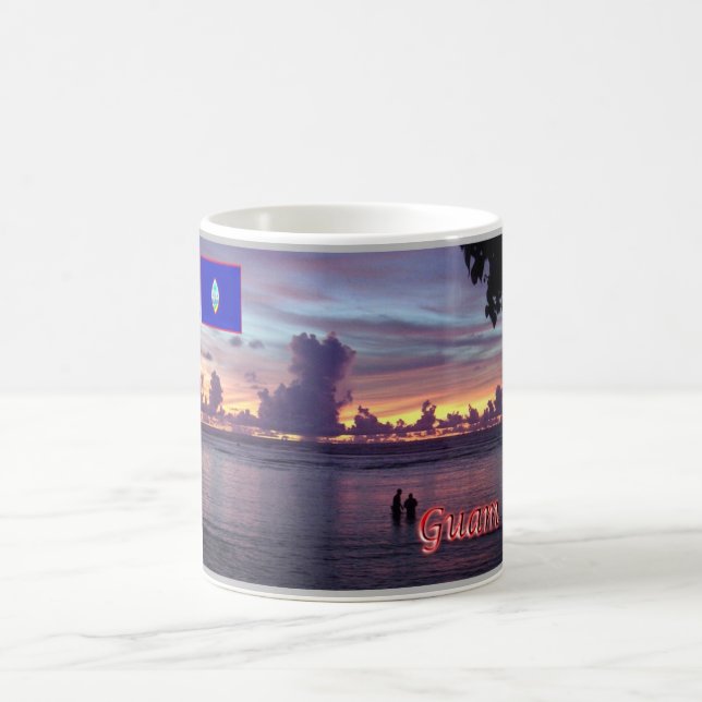 Guam - Sunset - Coffee Mug (Center)
