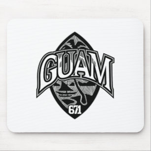 Guam Usa Seal Chamorro Pride Guamanian Islander Gi Mouse Mat
