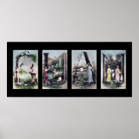 GUAM Vintage Alphabet Letter Name Art