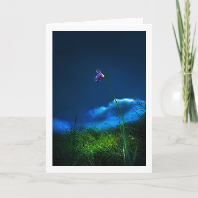 GUAM wild orchid Thank You Card (Front)