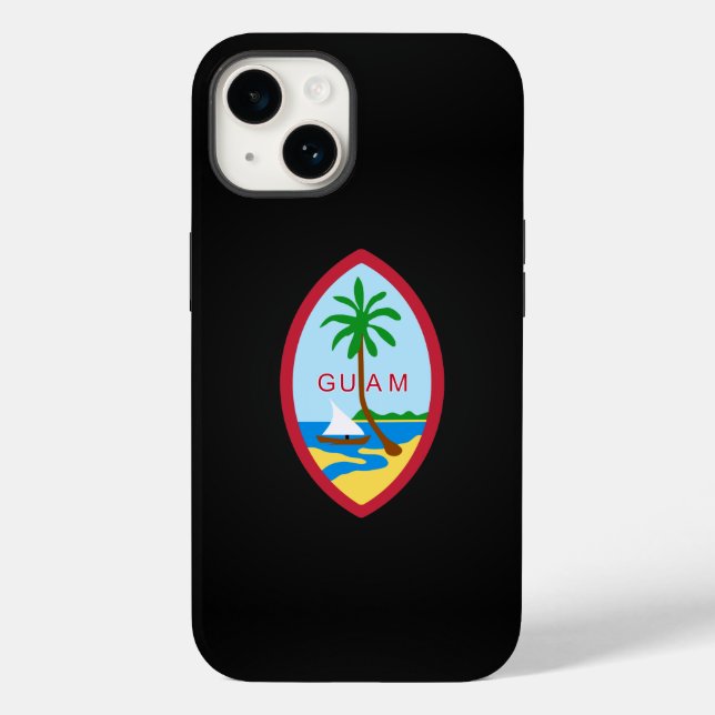 Guamanian  coat of arms Case-Mate iPhone case (Back)