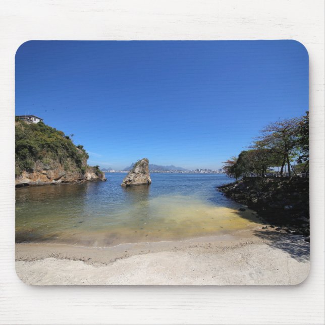 Guanabara Bay In Rio De Janeiro Mouse Mat (Front)