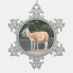 Guanaco #1 Snowflake Ornament