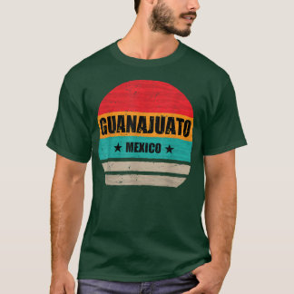 Guanajuato Meico  Proud Meican  Guanajuato Retro V T-Shirt