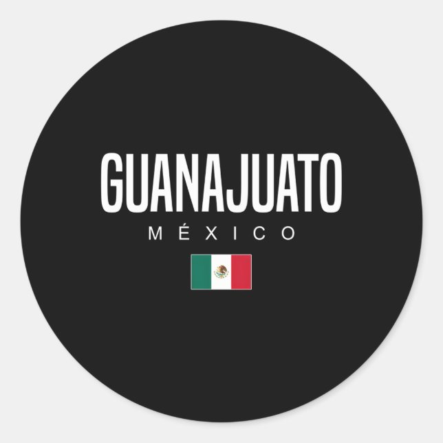 Guanajuato Mexico Classic Round Sticker (Front)