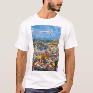 Guanajuato, Mexico - Colorful Cityscape T-Shirt