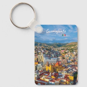 Guanajuato, Mexico - Colourful Cityscape Classic Key Ring