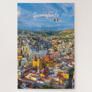Guanajuato, Mexico - Colourful Cityscape Jigsaw Puzzle
