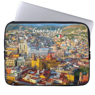 Guanajuato, Mexico - Colourful Cityscape Laptop Sleeve