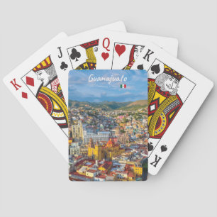 Guanajuato, Mexico - Colourful Cityscape Playing Cards