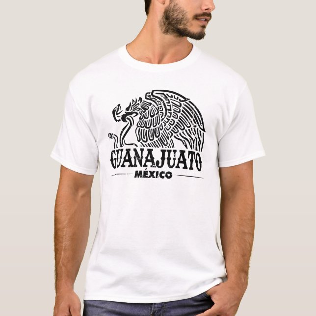 Guanajuato Mexico Eagle Vintage T-Shirt (Front)