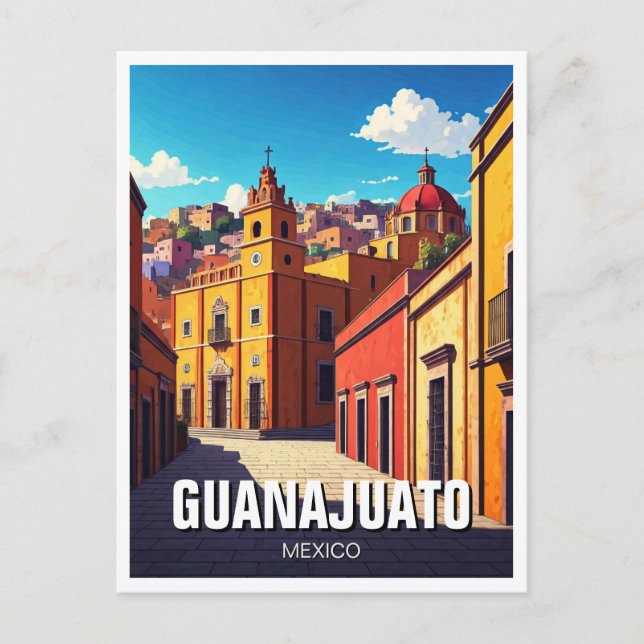 Guanajuato Mexico Travel Postcard (Front)