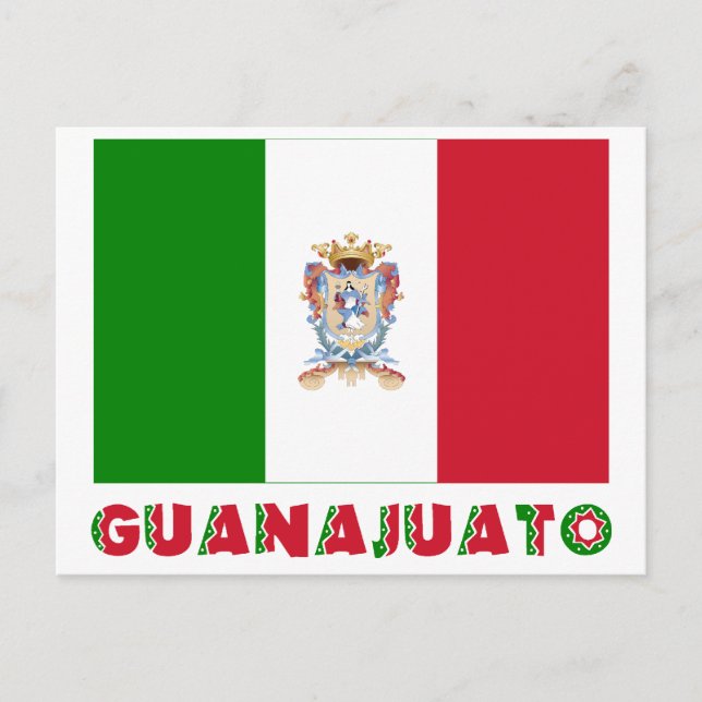 Guanajuato Unofficial Flag Postcard (Front)
