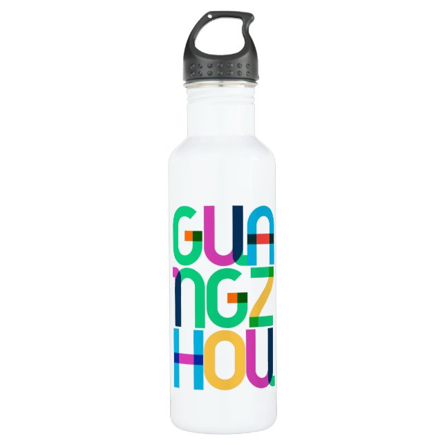 Guangzhou China Pop Art Letters 710 Ml Water Bottle (Front)