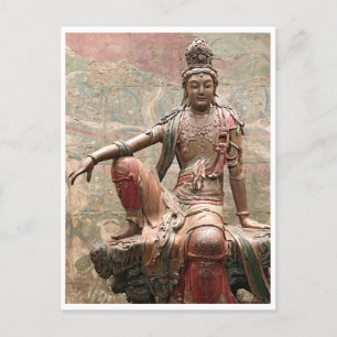 Guanyin Bodhisattva Ancient Chinese Buddhism Postcard
