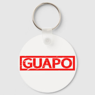 Guapo Stamp Key Ring