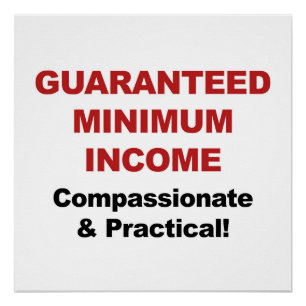 Guaranteed Minimum Income Poster