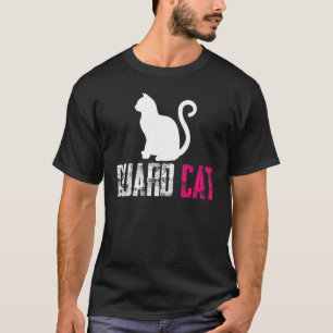 Guard Cat Security And Protect Present T-Shirt