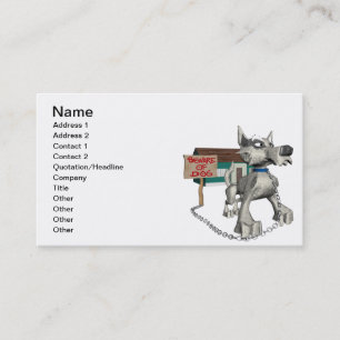 Guard Dog Business Card