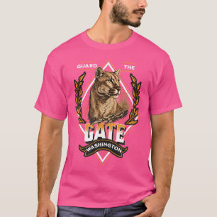Guard The Gate Washington Mountain Lion T-Shirt