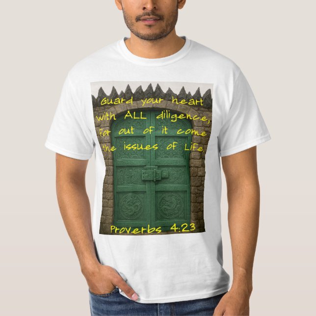 Guard Your Heart (JADED Gate) t-shirt (Front)