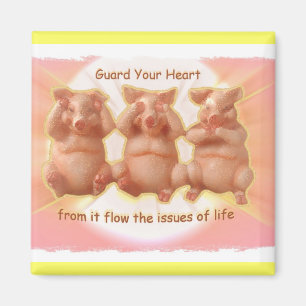 GUARD YOUR HEART MAGNET