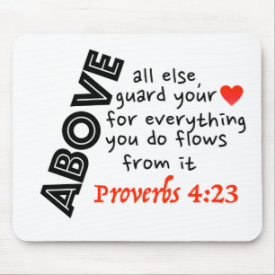 Guard your HeArT!! Mouse Mat