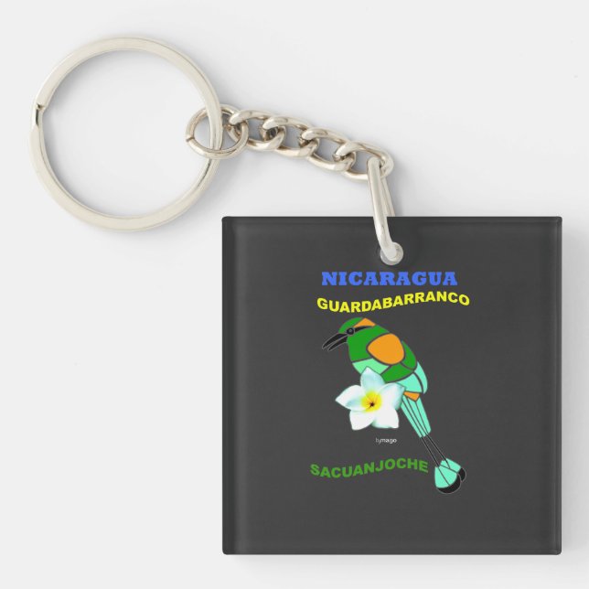 GUARDABARRANCO BIRD KEY RING (Front)