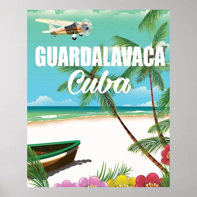 Guardalavaca beach vacation poster (Front)