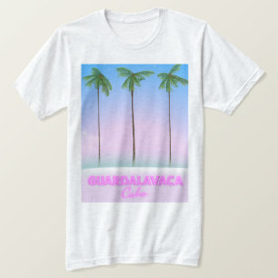 Guardalavaca Cuba vintage travel poster T-Shirt
