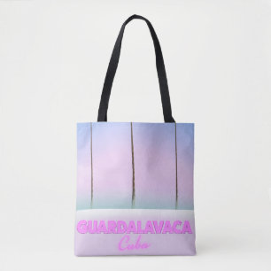 Guardalavaca Cuban vintage travel poster Tote Bag