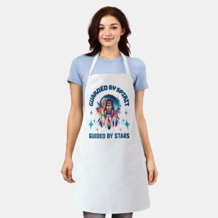 Guarded by Spirit, Guided by Stars Apron